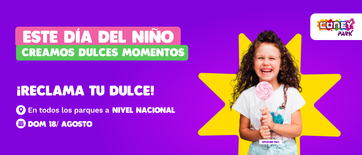 En este día del niño ¡Creamos momentos dulces!