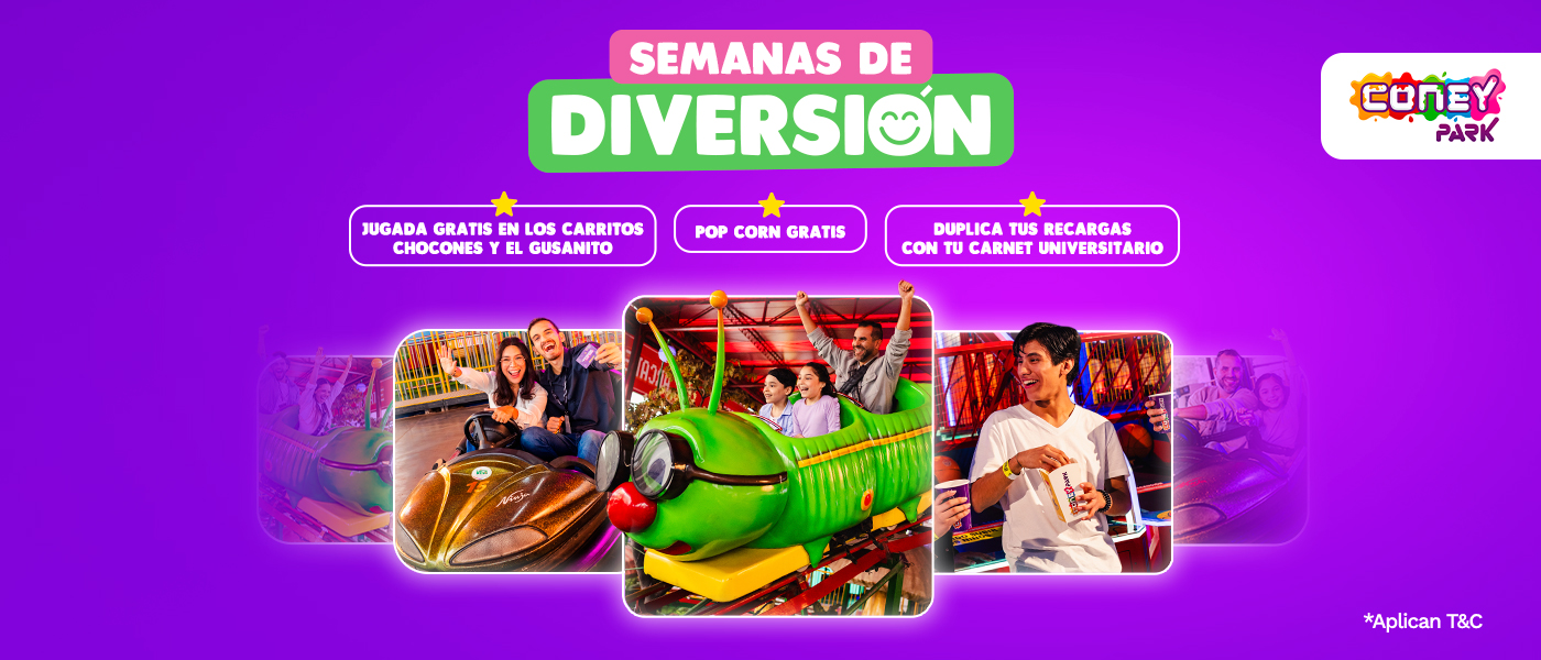 ¡LLEGARON LAS SEMANAS DE DIVERSIÓN A CONEY PARK!